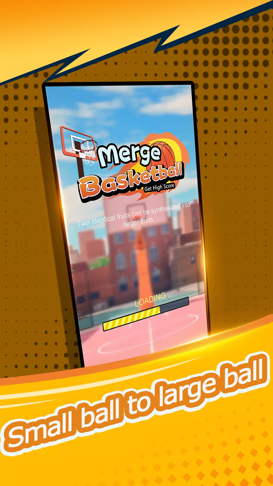 Merge Basketball:Get HighScore স্ক্রিনশট 0