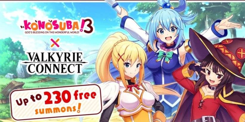 Valkyrie Connect Partners met Konosuba voor een spannend nieuw collab -evenement