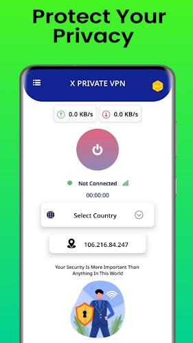 X Private VPN - XXXX Proxy স্ক্রিনশট 0