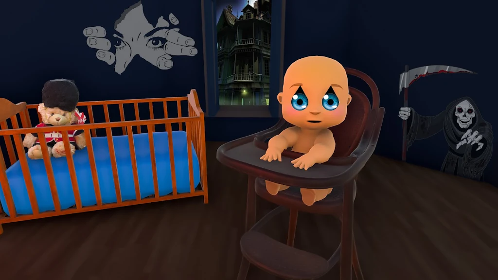 Scary Baby: Haunted House Game 스크린샷 2