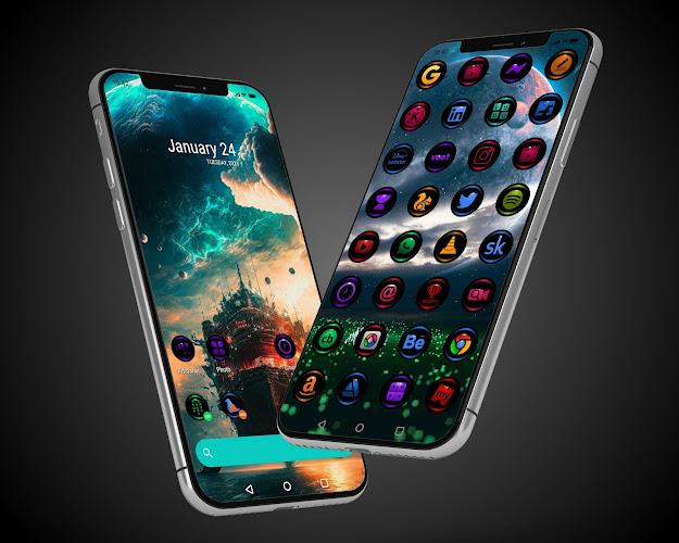 Galaxy Theme Schermafbeelding 1