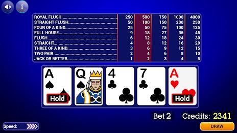 Video Poker: Multi Hand 螢幕截圖 0