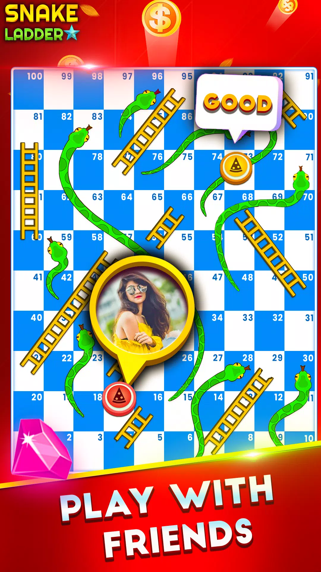 Snakes and Ladders Star Zrzut ekranu 3