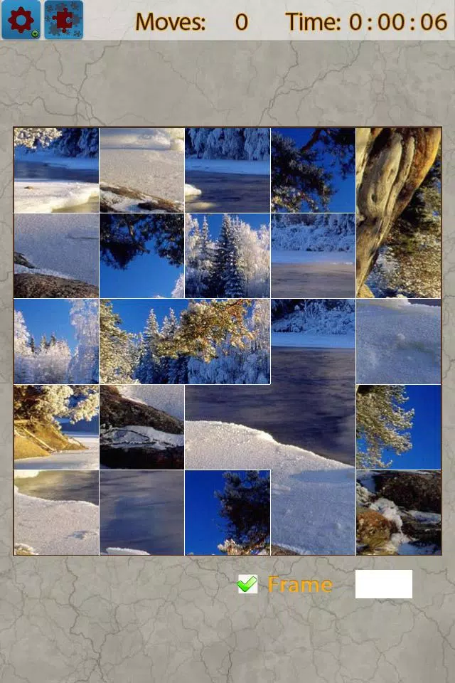 Snow Landscape Jigsaw Puzzles Скриншот 2