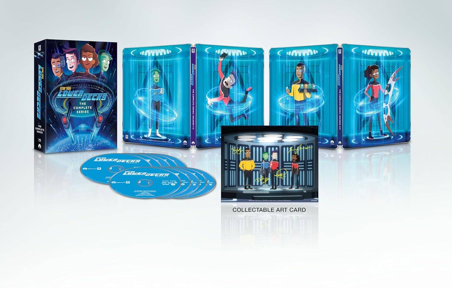 Star Trek : Lower 데크 - 완전한 시리즈 - 스틸 북 (Blu -ray)