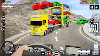 Car Transporter Truck Games 3D Screenshot 2