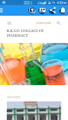 RKSD College of Pharmacy 螢幕截圖 1