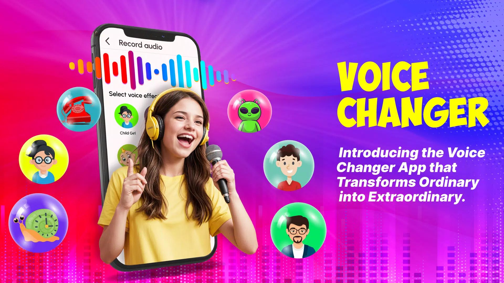 Voice Changer Male to Female Скриншот 0