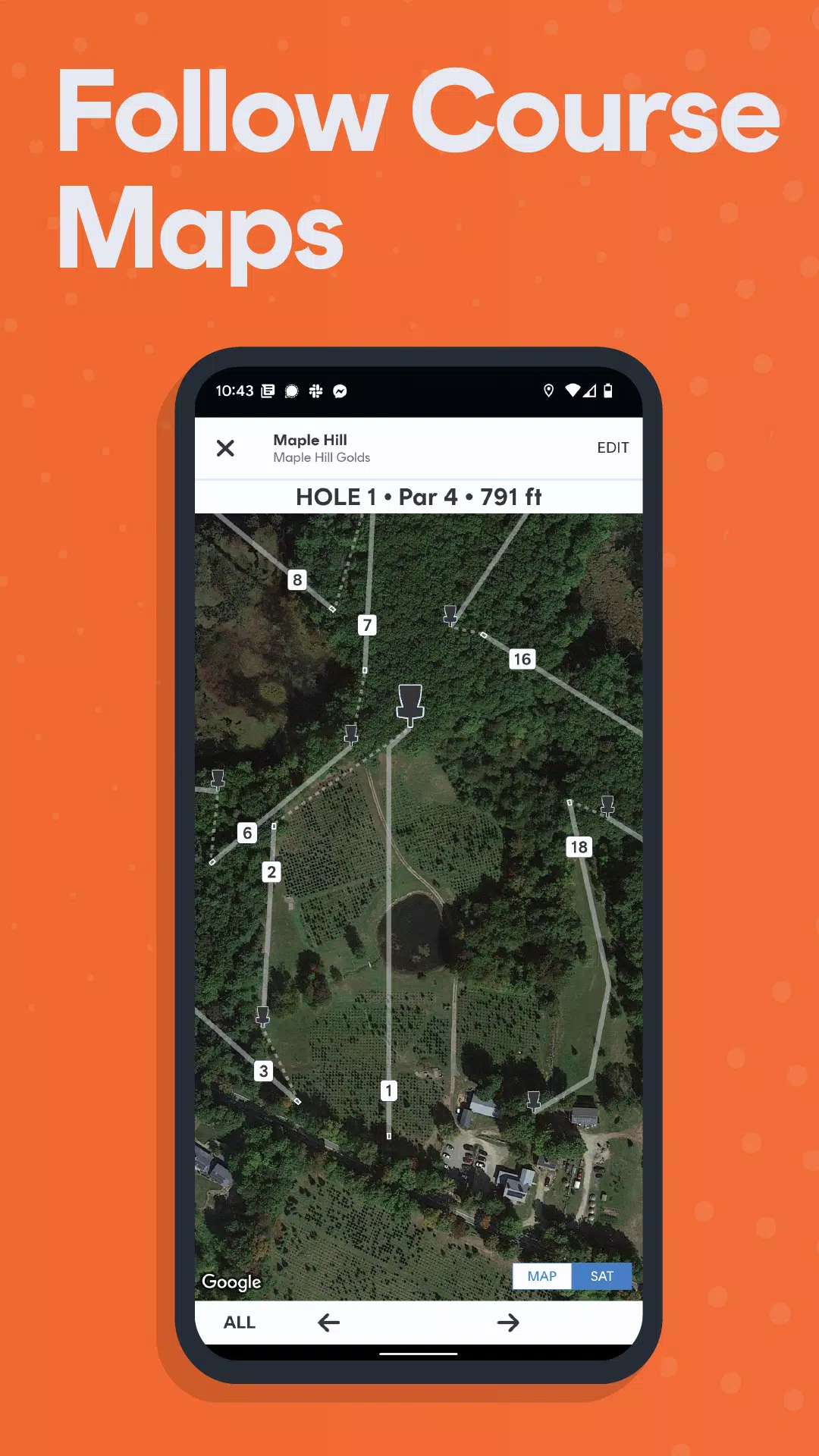 UDisc Disc Golf App应用截图第1张