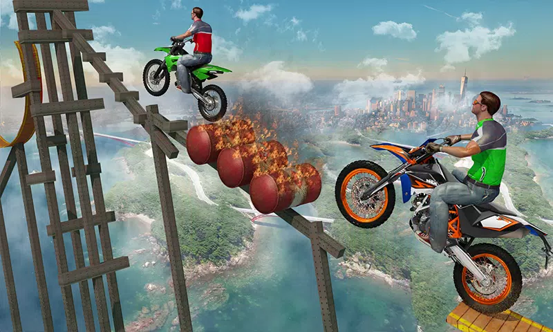 Bike Tricks Trail Stunt Master 스크린샷 1