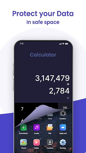 Calculator Lock - App Lock Ảnh chụp màn hình 1