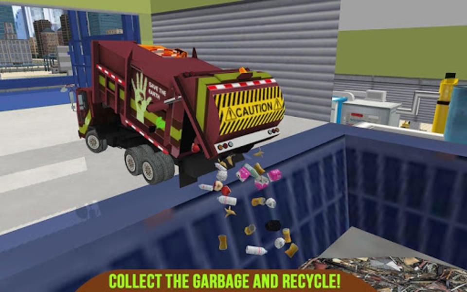 Garbage Truck Recycling SIM スクリーンショット 3