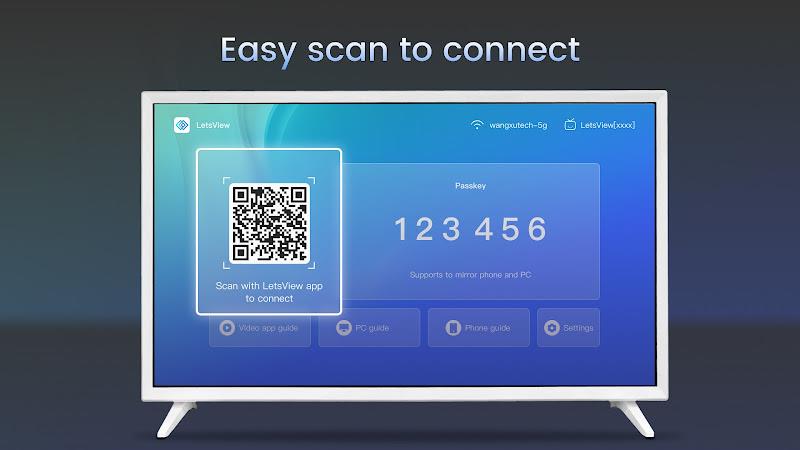 LetsView TV: Screen Mirroring Screenshot 1