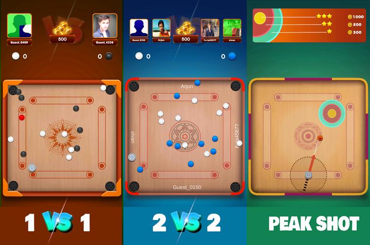 Carrom board game & carom pool Screenshot 3