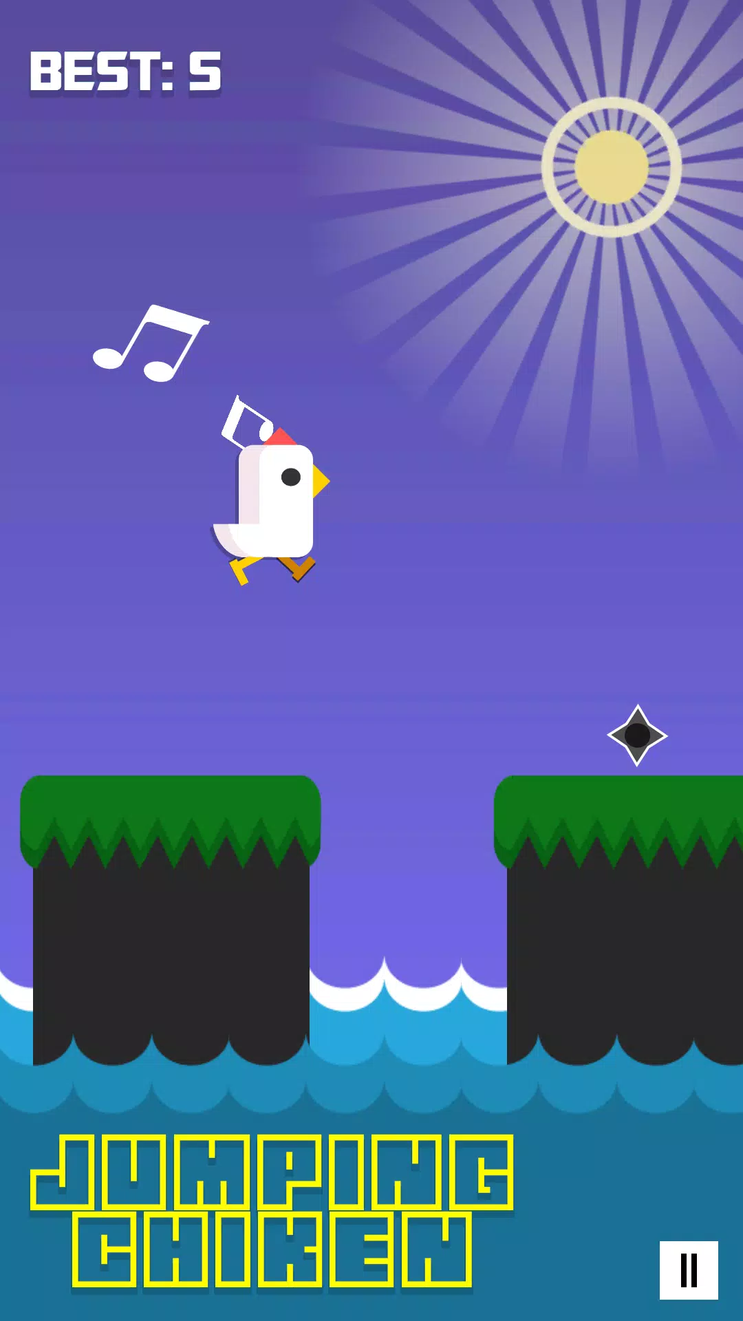 Jumping Chiken Game Zrzut ekranu 1