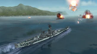 WARSHIP BATTLE:3D World War II Ảnh chụp màn hình 0