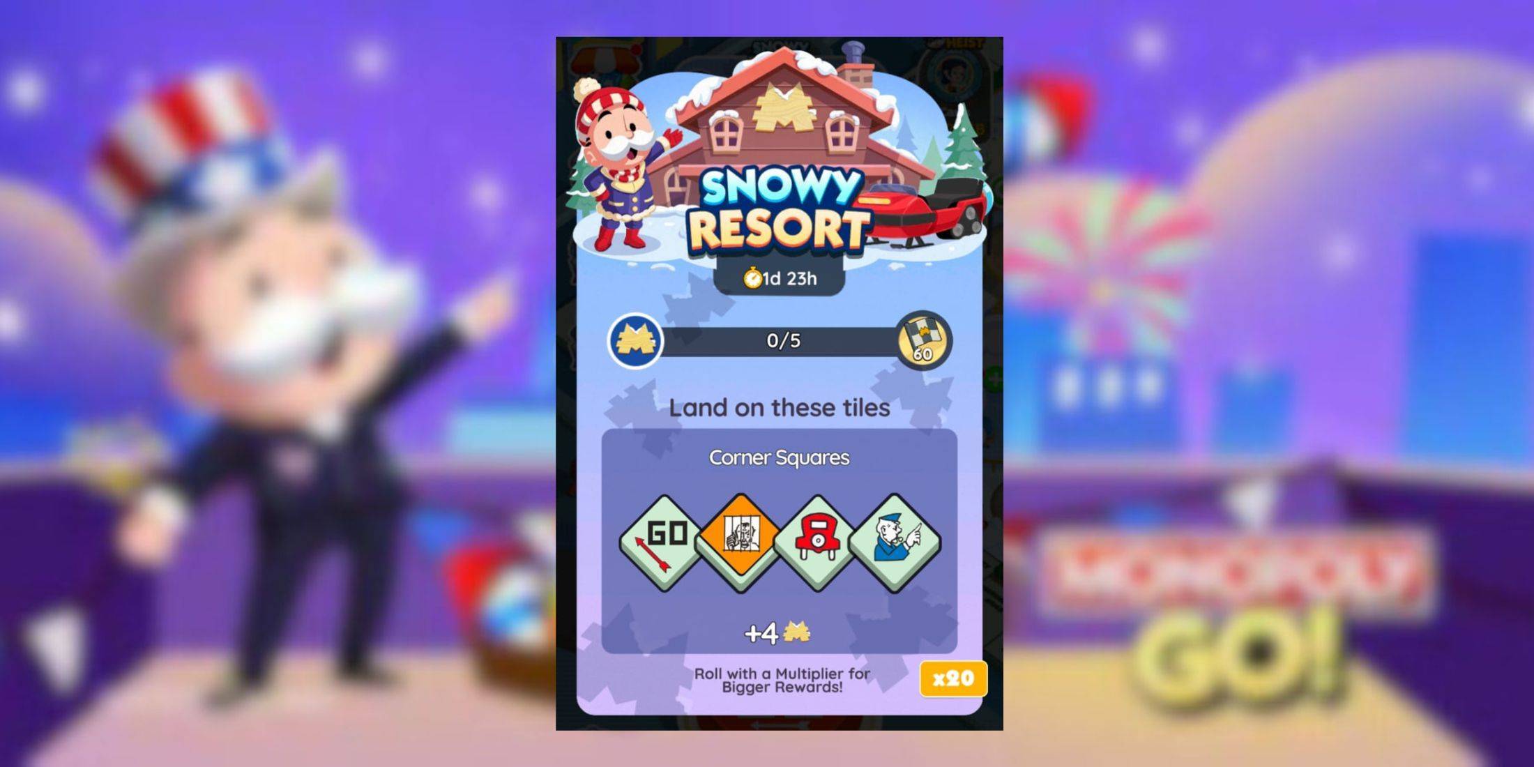 Monopoly GO Snow Racers Event