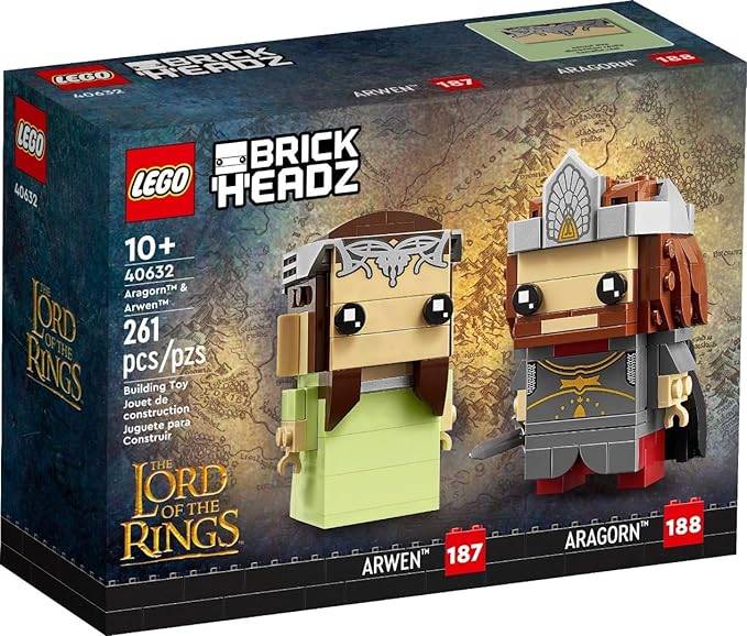 Lego Brickheadz Aragorn e Arwen