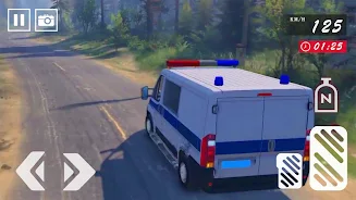 Offroad Police Van 2021 - Poli Screenshot 0