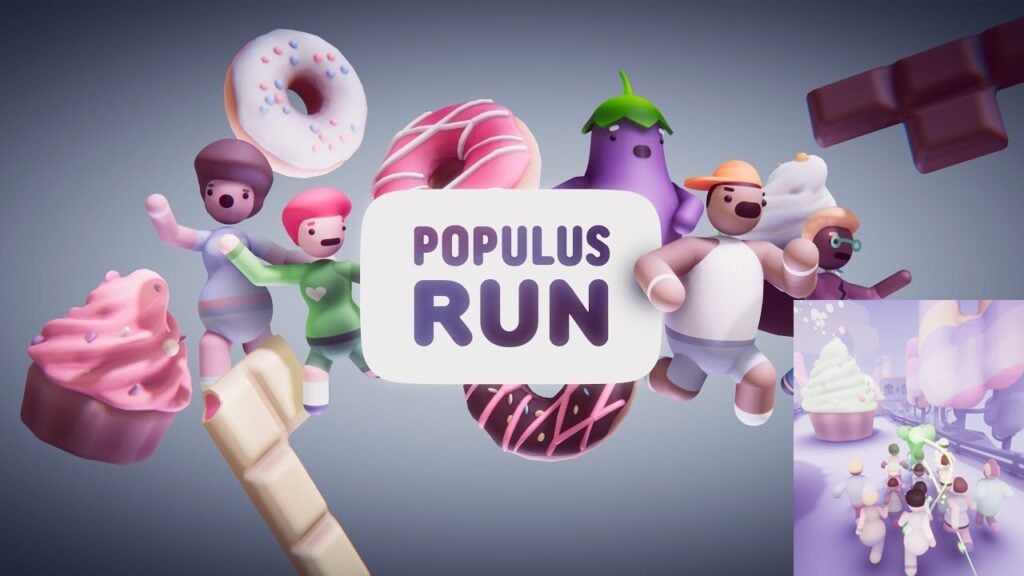 Populus Run: Burger, Cupcake & Donut Subway Surfing!