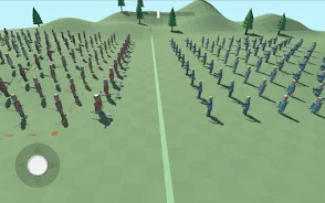 Stick Epic War Simulator RTS 螢幕截圖 1