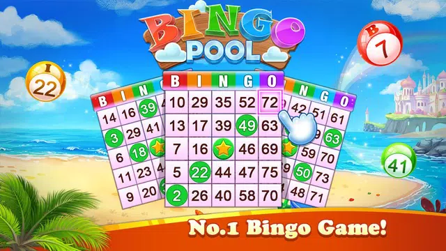 Bingo Pool:No WiFi Bingo Games Screenshot 1