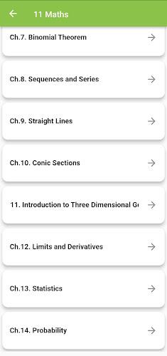 Class 11 Maths for 2023-24应用截图第2张