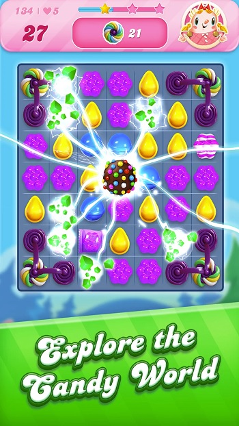 Candy Crush Saga Ảnh chụp màn hình 1