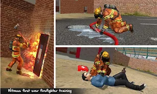 Fire Truck: Firefighter Game Screenshot 3