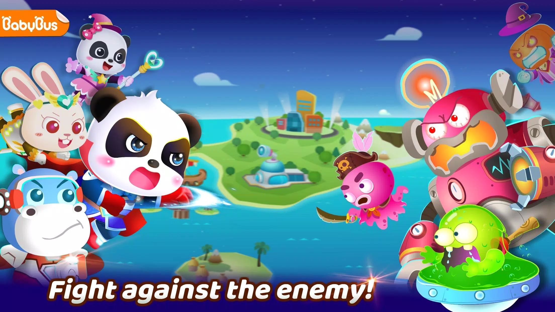 Little Panda's Hero Battle Ảnh chụp màn hình 0