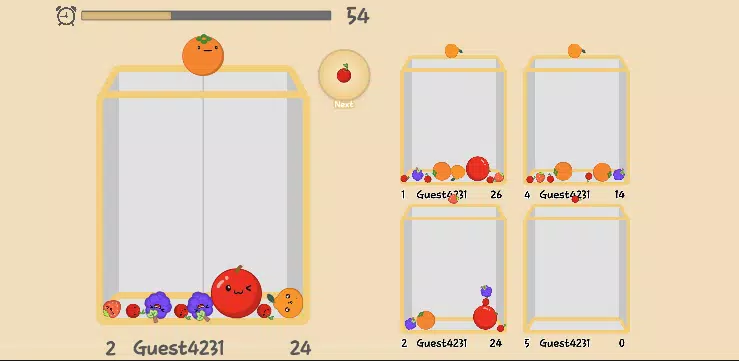 Watermelon Game Online スクリーンショット 2