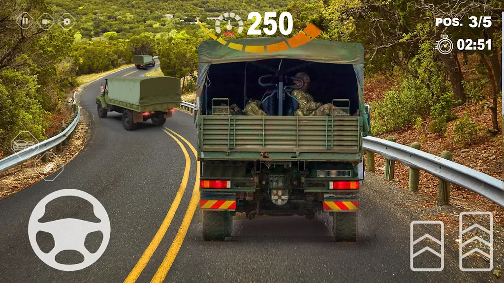 Army Truck Game - Racing Games Ảnh chụp màn hình 1