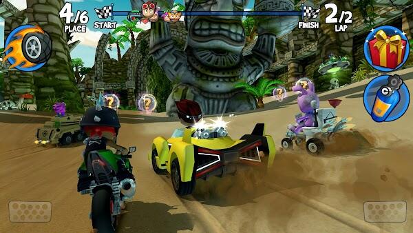 bãi biển Buggy Racing 2 APK mod