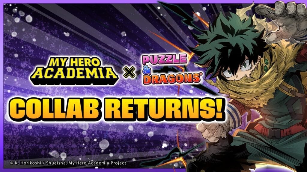 Conquer Dungeons And Score Free Pulls In Puzzle & Dragons x My Hero Academia Crossover!