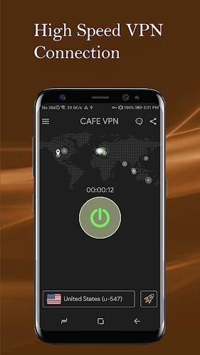 CAFE VPN - Fast Secure VPN App应用截图第0张