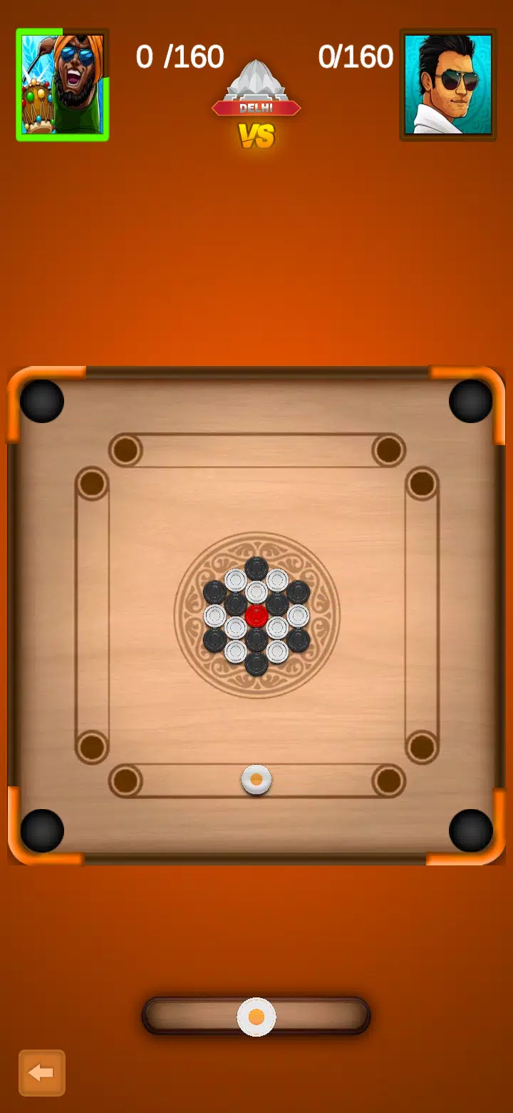 Carrom Board Carrom Board Game Скриншот 0