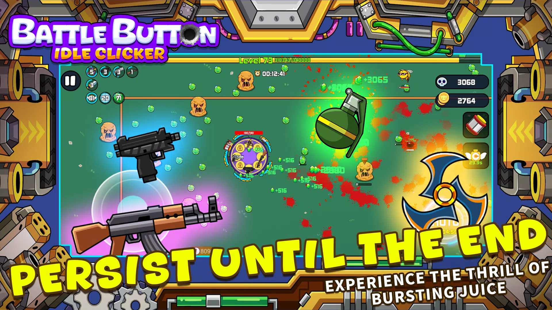 Battle Button - idle clicker Zrzut ekranu 2