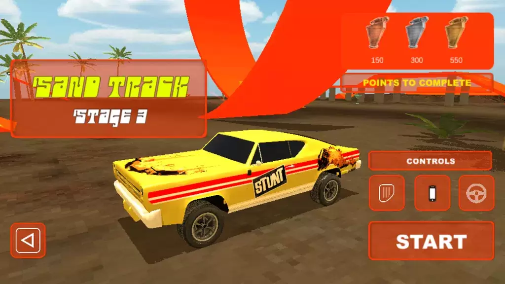 Fast Cars & Furious Stunt Race 스크린샷 3