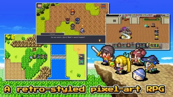 KEMCO Lança o RPG Retrô Dragon Spira para Dispositivos Móveis