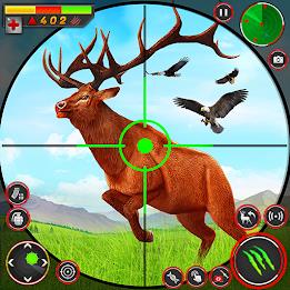 Jungle Deer Hunting Games स्क्रीनशॉट 0