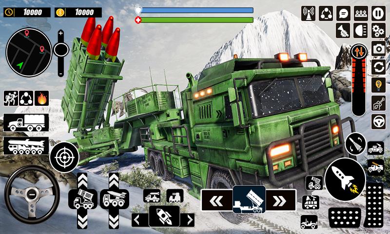 US Army Missile Launcher Game スクリーンショット 0