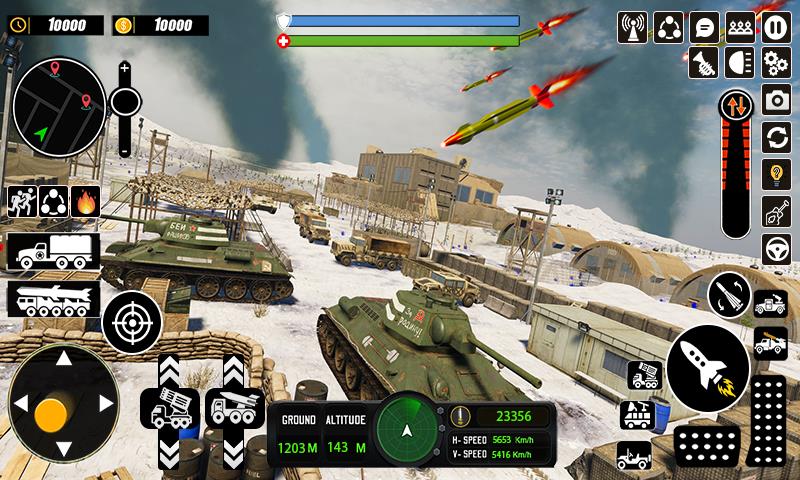 US Army Missile Launcher Game スクリーンショット 2