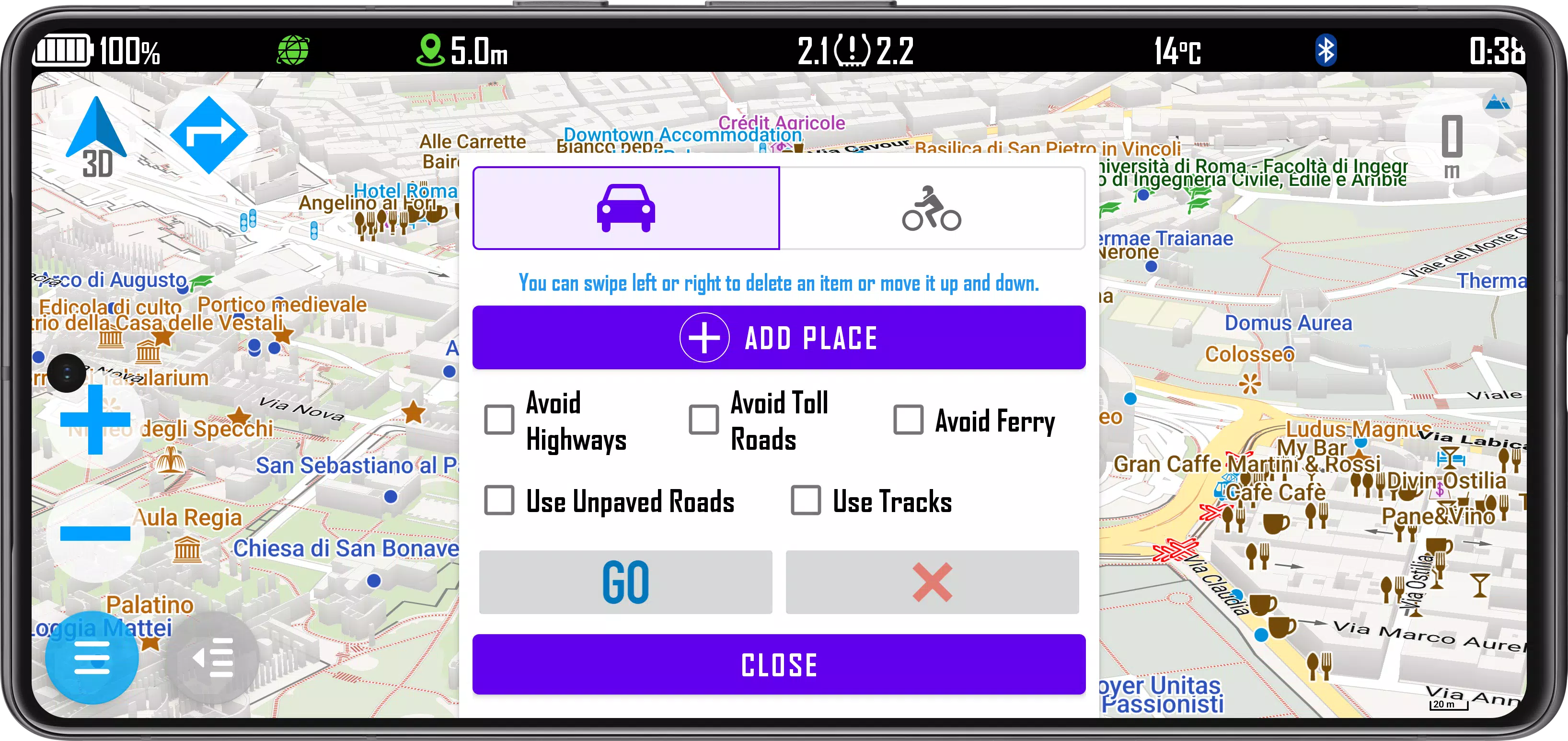SpeedoX MyRide Скриншот 2
