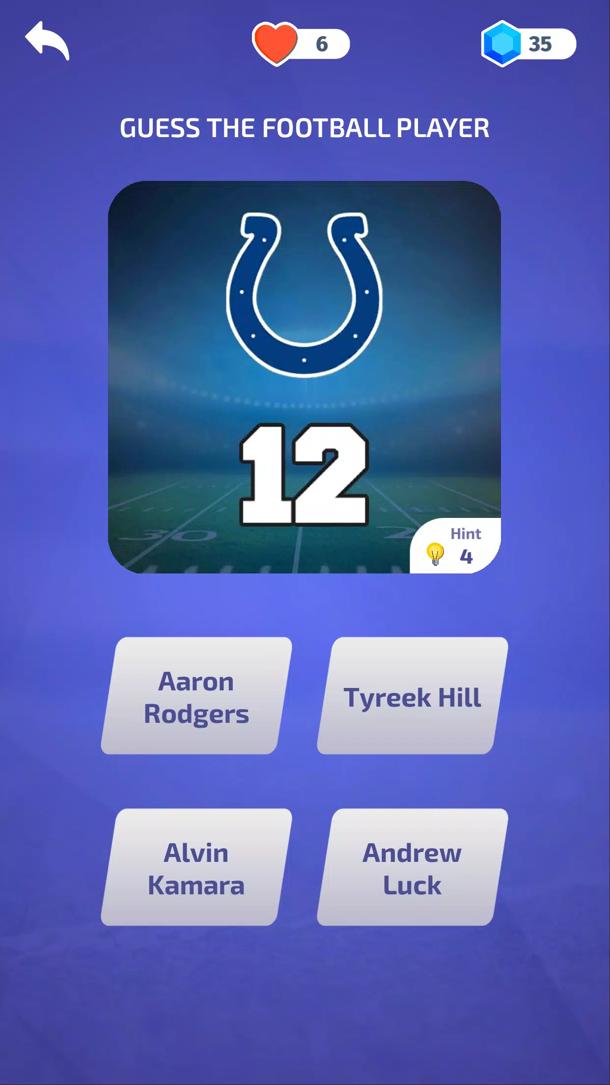 American Football - Quiz Screenshot 1