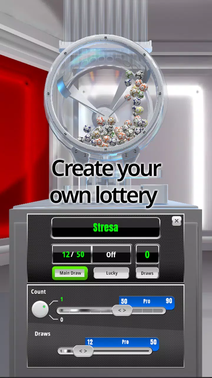 Universal Lottery Machines Ekran Görüntüsü 0