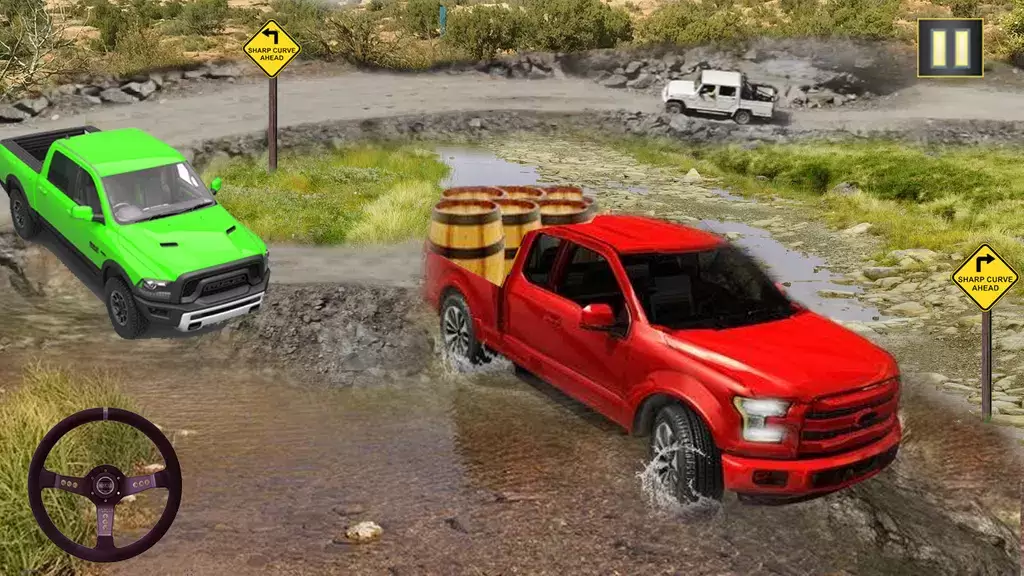 Pickup Truck Game: 4x4 Offroad Ekran Görüntüsü 1