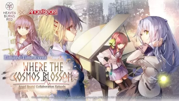 Heaven Burns Red x Angel Beats! Comienza el evento de cruce