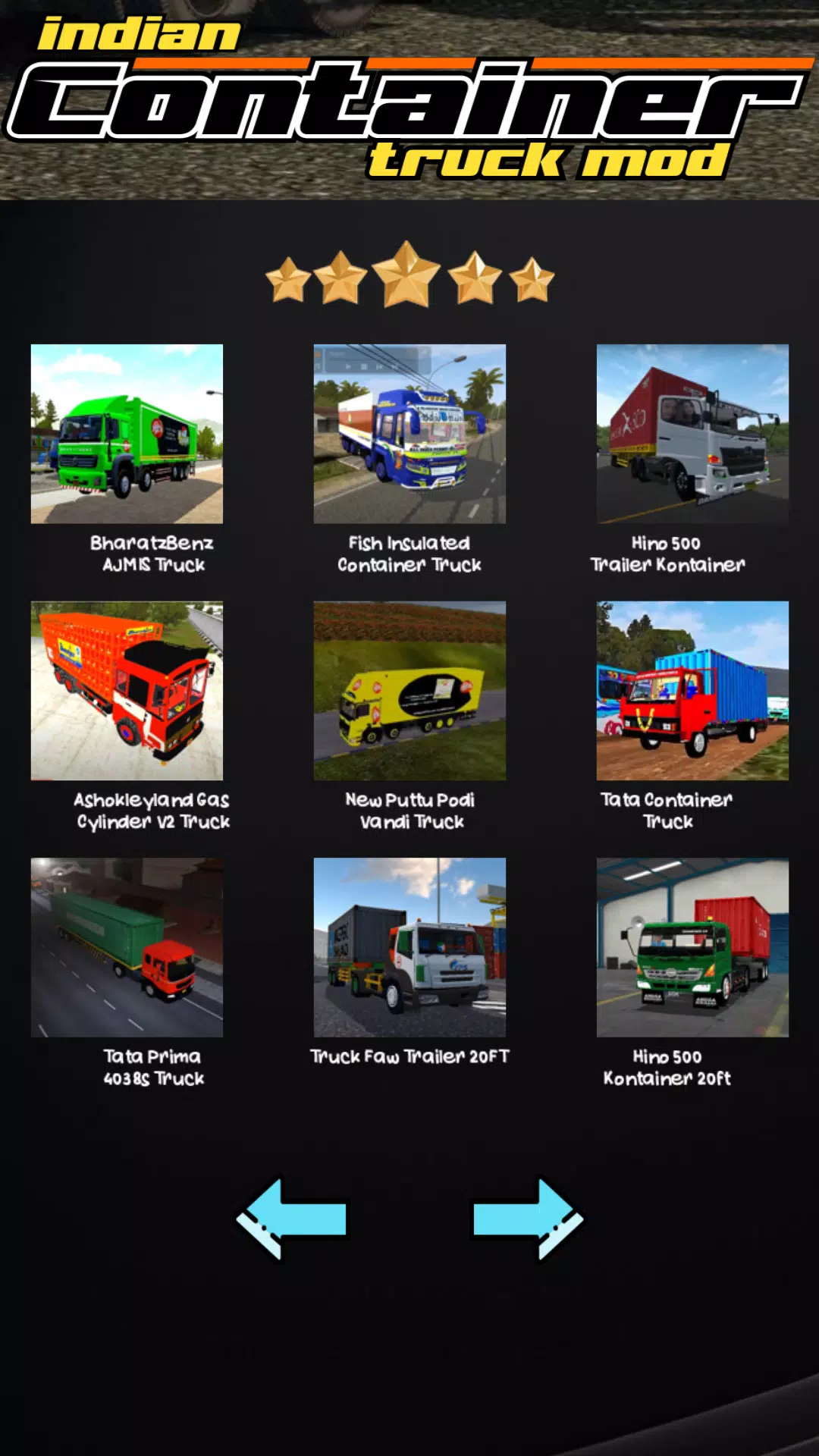 Indian Container Truck Mod Screenshot 2