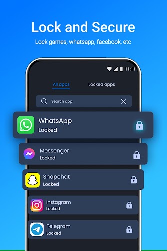 AHLock - Fingerprint App Lock Capture d'écran 0