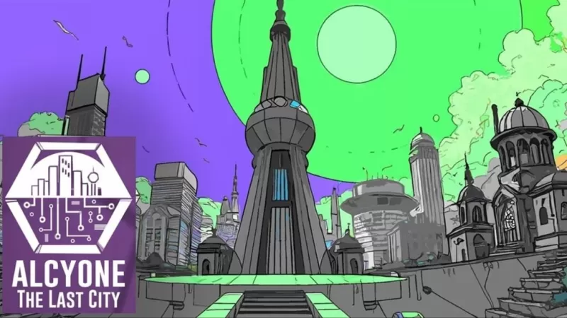 Alcyone: The Last City is een dystopische sci-fi visuele roman, nu uit